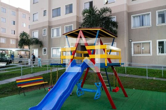 Área comum - Playground de apartamento para alugar com 2 quartos, 46m² em Jardim Mirante dos Ovnis, Votorantim