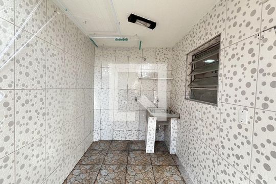 Área de Serviço de casa para alugar com 1 quarto, 54m² em Americanópolis, São Paulo