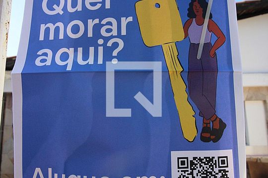 Placa  de casa para alugar com 2 quartos, 50m² em Taboão, São Bernardo do Campo
