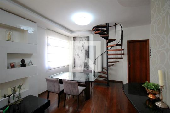 Sala de apartamento à venda com 3 quartos, 189m² em Cruzeiro, Belo Horizonte