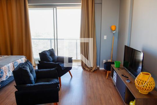 sala de apartamento à venda com 1 quarto, 43m² em Vila Yara, Osasco