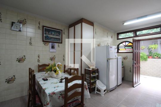 Cozinha de casa de condomínio à venda com 4 quartos, 480m² em Freguesia, Rio de Janeiro