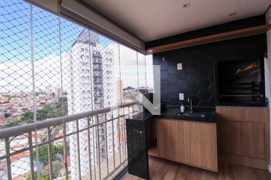 Varanda de apartamento para alugar com 3 quartos, 92m² em Mooca, São Paulo
