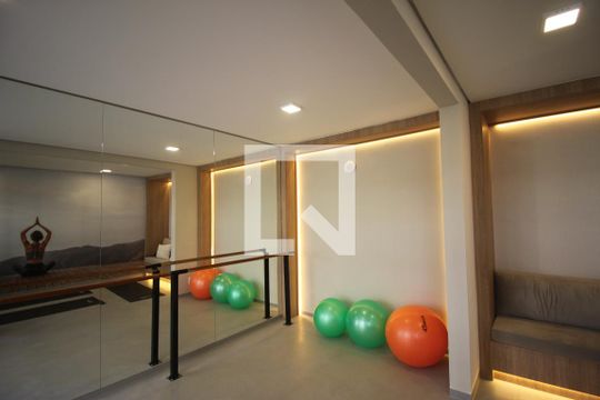 Área comum - Sala de Ginástica de apartamento à venda com 2 quartos, 35m² em Socorro, São Paulo