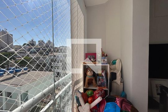 Varanda da Sala de apartamento à venda com 2 quartos, 54m² em Vila Siqueira (zona Norte), São Paulo