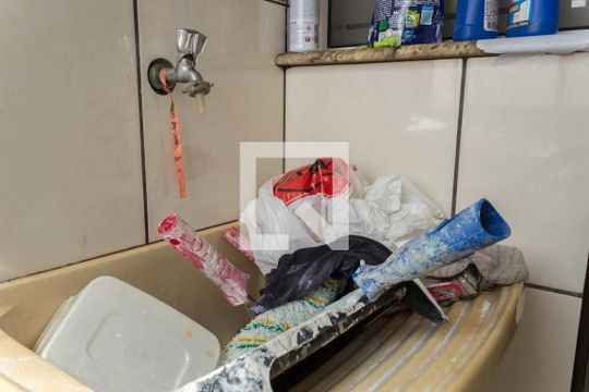 Área de Serviço de apartamento para alugar com 2 quartos, 52m² em Assunção, São Bernardo do Campo