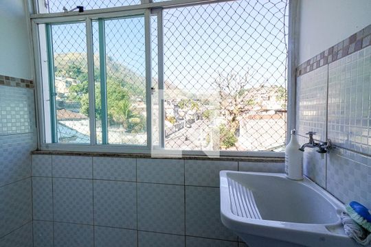 Área de Serviço de apartamento à venda com 2 quartos, 65m² em Tenente Jardim, Niterói