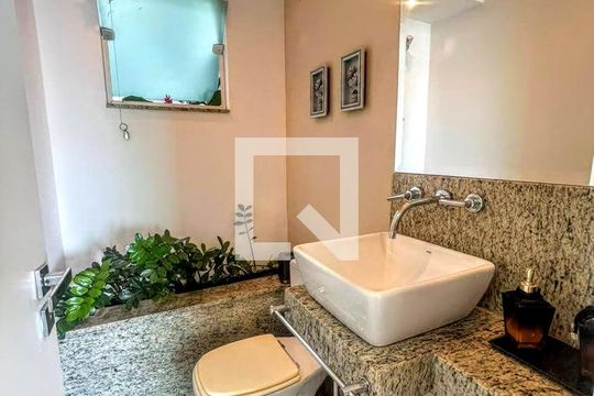 lavabo de casa à venda com 4 quartos, 290m² em Serra, Belo Horizonte