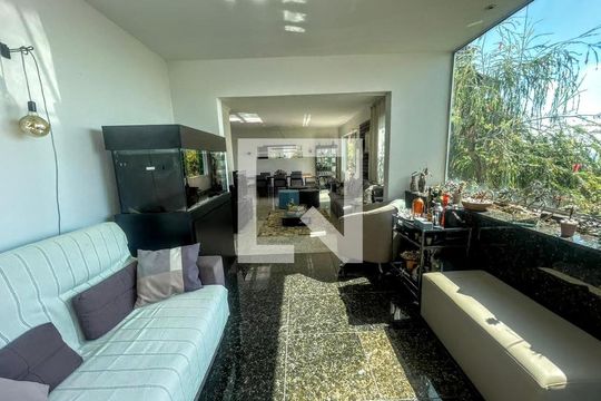 sala de casa à venda com 4 quartos, 290m² em Serra, Belo Horizonte