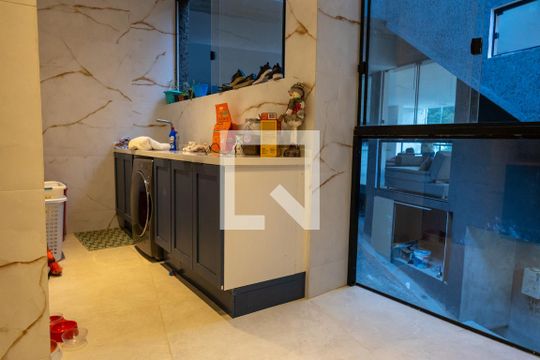 Área de Serviço de casa de condomínio à venda com 5 quartos, 600m² em Freguesia (Jacarepaguá), Rio de Janeiro