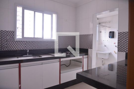 Cozinha de apartamento à venda com 2 quartos, 75m² em Vila Principe de Gales, Santo André