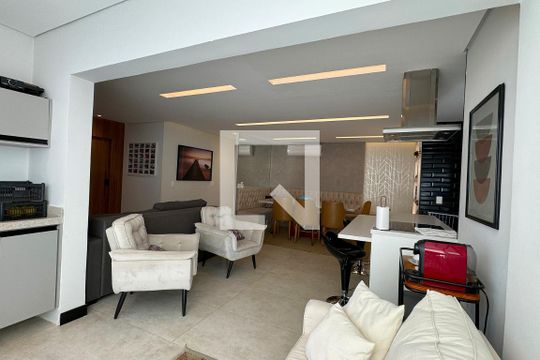 Varanda gourmet de apartamento para alugar com 3 quartos, 110m² em Alphaville Empresarial, Barueri