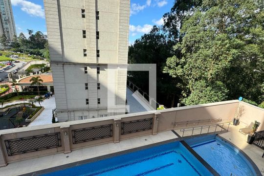 vista da Quarto 3 de apartamento para alugar com 3 quartos, 110m² em Alphaville Empresarial, Barueri