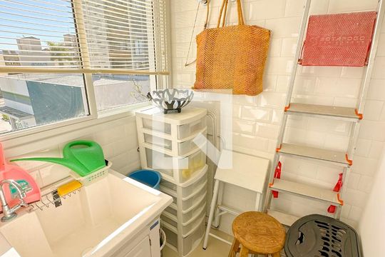 Área de Serviço de apartamento para alugar com 3 quartos, 130m² em Jurerê Internacional, Florianópolis