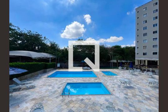 Área comum - Piscina de apartamento para alugar com 3 quartos, 90m² em Cabral, Contagem