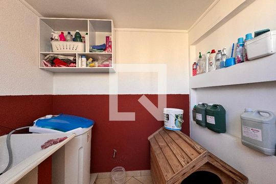 Lavanderia de apartamento à venda com 2 quartos, 100m² em Vila Valparaiso, Santo André