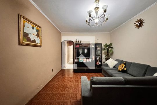 Sala de casa à venda com 3 quartos, 175m² em Jardim Utinga, Santo André