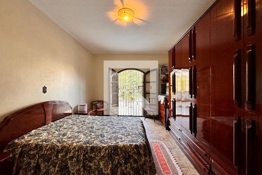 Suíte 1 de casa à venda com 3 quartos, 175m² em Jardim Utinga, Santo André