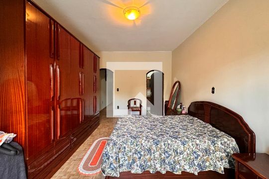 Suíte 1 de casa à venda com 3 quartos, 175m² em Jardim Utinga, Santo André