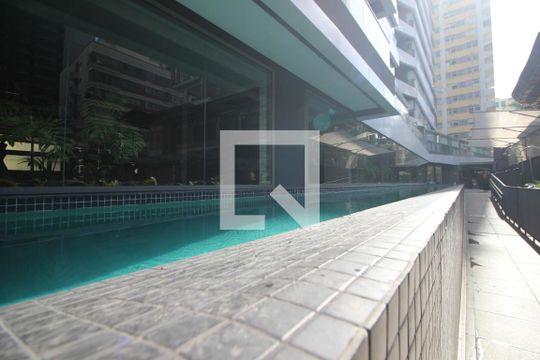 Área comum - Piscina de kitnet/studio à venda com 1 quarto, 19m² em Pinheiros, São Paulo