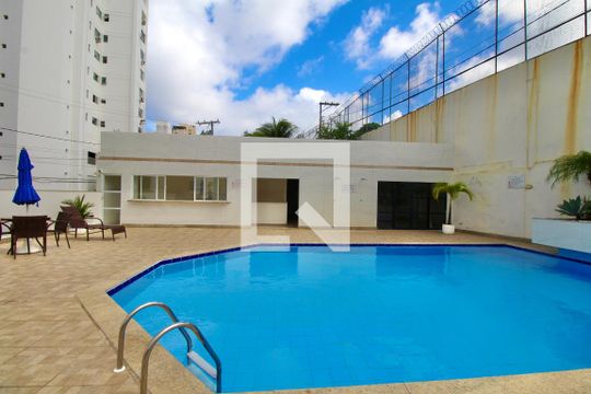 Área comum - Piscina de apartamento para alugar com 1 quarto, 50m² em Pituba, Salvador