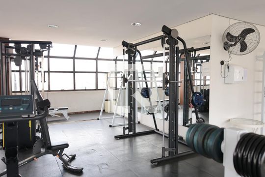 Área comum - Academia de kitnet/studio para alugar com 1 quarto, 24m² em Indianópolis, São Paulo