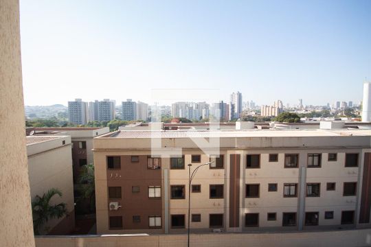 Vista da Sala de apartamento para alugar com 2 quartos, 45m² em Jardim Maria Goretti, Ribeirão Preto