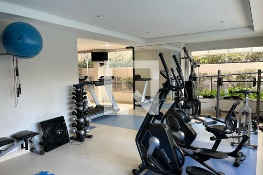 Área comum - Academia de apartamento para alugar com 2 quartos, 68m² em Pompeia, São Paulo
