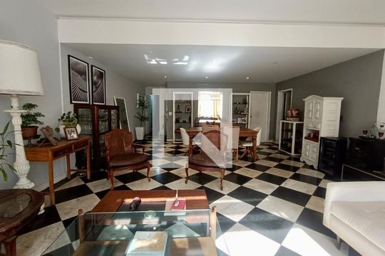 Sala de apartamento à venda com 4 quartos, 225m² em Copacabana, Rio de Janeiro