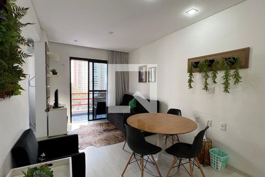 Sala de apartamento à venda com 1 quarto, 32m² em Paraíso, São Paulo