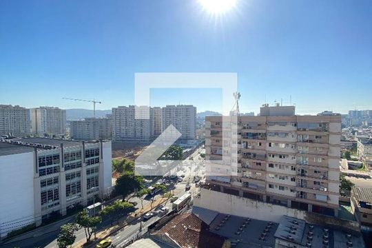 Vista da sala de apartamento para alugar com 2 quartos, 48m² em Cachambi, Rio de Janeiro