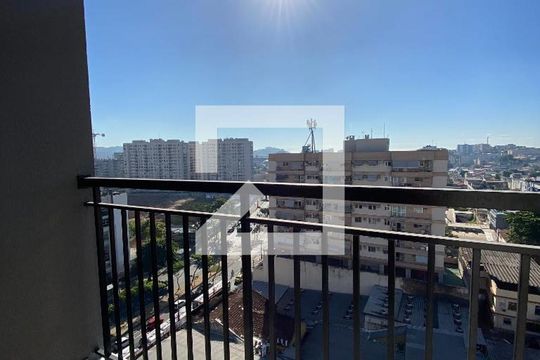 Varanda da Sala de apartamento para alugar com 2 quartos, 48m² em Cachambi, Rio de Janeiro