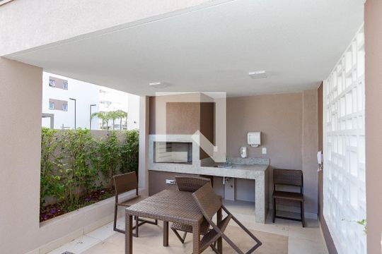 Churrasqueira de apartamento para alugar com 1 quarto, 27m² em Jardim Caravelas, São Paulo