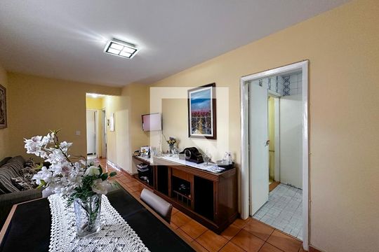 Sala de apartamento à venda com 2 quartos, 83m² em Cidade Monções, São Paulo