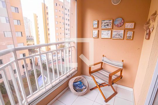 Varanda de apartamento à venda com 3 quartos, 64m² em Jardim Maria Estela, São Paulo