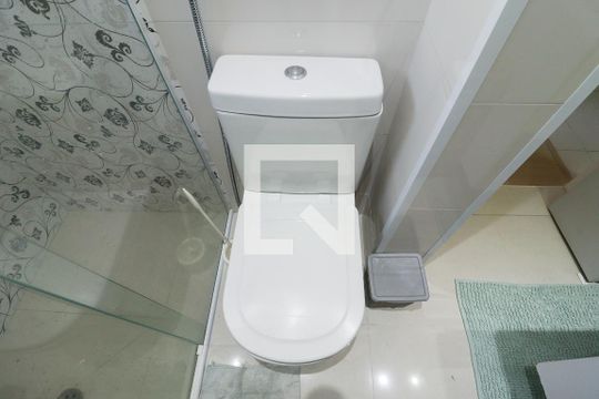 Banheiro da Suíte de apartamento à venda com 2 quartos, 53m² em Santana, São Paulo