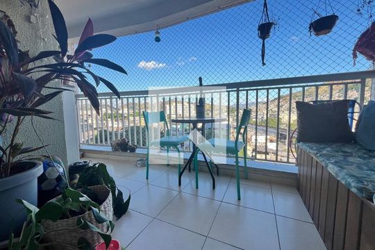 Varanda de apartamento para alugar com 2 quartos, 62m² em Vicente de Carvalho, Rio de Janeiro