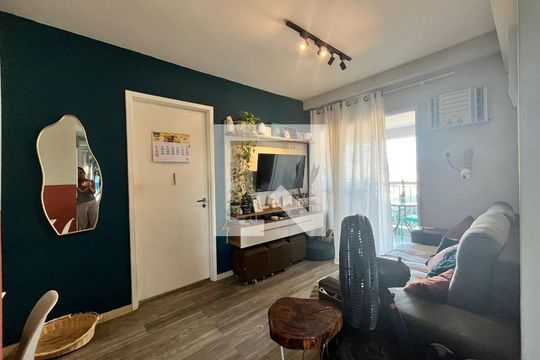 Sala de apartamento para alugar com 2 quartos, 62m² em Vicente de Carvalho, Rio de Janeiro