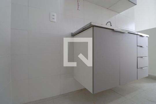 Detalhe da cozinha de apartamento para alugar com 1 quarto, 29m² em Bom Retiro, São Paulo