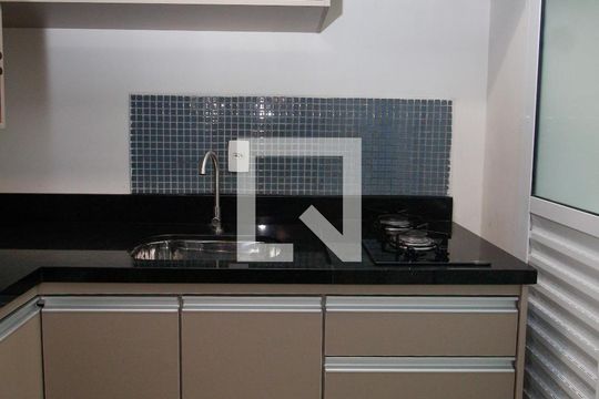 Cozinha de kitnet/studio à venda com 1 quarto, 48m² em Vila Andrade, São Paulo