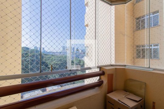 Varanda da Suíte de apartamento para alugar com 3 quartos, 78m² em Cidade Brasil, Guarulhos