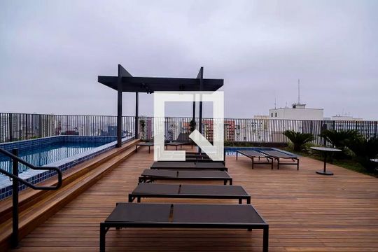 Área comum - Piscina de apartamento para alugar com 1 quarto, 34m² em Saúde, São Paulo