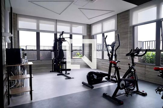 Área comum - Academia de apartamento para alugar com 1 quarto, 34m² em Saúde, São Paulo