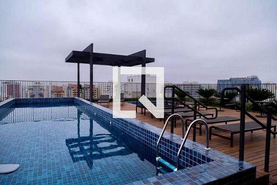 Área comum - Piscina de apartamento para alugar com 1 quarto, 34m² em Saúde, São Paulo