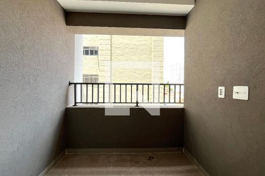 Varanda da Sala de apartamento para alugar com 1 quarto, 34m² em Saúde, São Paulo