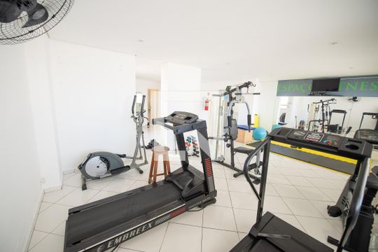 Área comum - Academia de apartamento para alugar com 3 quartos, 158m² em Centro, Taubaté