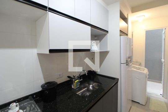 Sala / Cozinha de apartamento para alugar com 2 quartos, 44m² em Jardim São Paulo, São Paulo