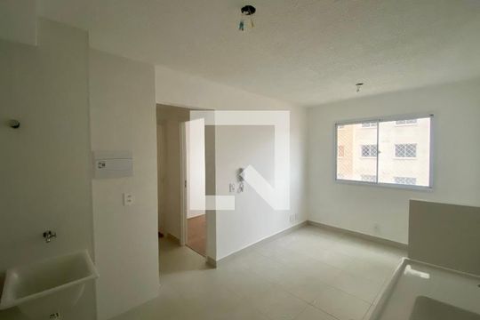 Sala/Cozinha de apartamento para alugar com 2 quartos, 42m² em Brás, São Paulo
