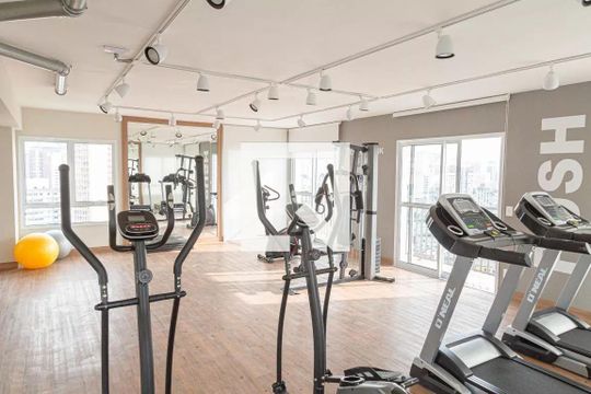 Área comum - Academia de kitnet/studio à venda com 1 quarto, 18m² em Bela Vista, São Paulo