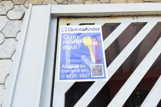 Plaquinha de casa para alugar com 3 quartos, 240m² em Jardim Utinga, Santo André